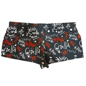 Disney Cruella Deville Lounge Shorts Size 2X